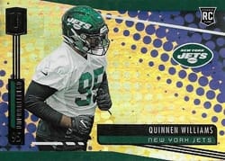 2019 Panini Unparalleled Base Set Quinnen Williams #203 card