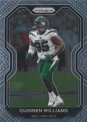 2020 Panini Prizm Base Set Quinnen Williams #32 card