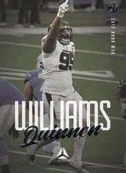 2021 Panini Luminance Base Set Quinnen Williams #76 card