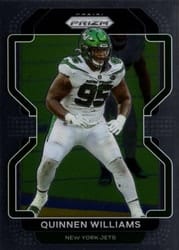 2021 Panini Prizm Base Set Quinnen Williams #89 card