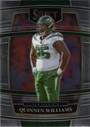 2021 Panini Select Base Set Quinnen Williams #27 card