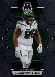 2023 Panini Mosaic Base Set Quinnen Williams #77 card