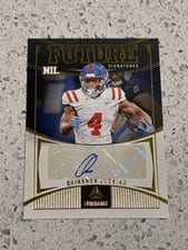 2024 Panini Luminance Future Signatures NIL Quinshon Judkins #FSN-QJS card