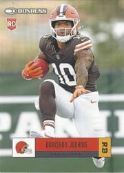 2025 Donruss Retro 2005 Quinshon Judkins #R05-QUJ card