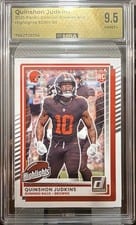 2025 Donruss Rookies & Highlights Base Set Quinshon Judkins #DRH-85 card