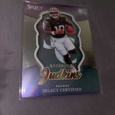 2025 Panini Select Select Certified Rookies Quinshon Judkins #20 card