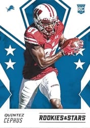 2020 Panini Rookies & Stars Base Set Quintez Cephus #179 card