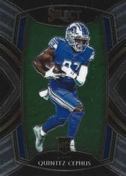 2020 Panini Select Base Set Quintez Cephus #300 card