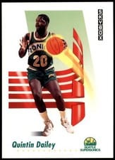 1991-92 SkyBox Base Set Quintin Dailey #268 card