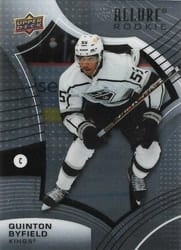 2021-22 Upper Deck Allure Base Set Quinton Byfield #150 card