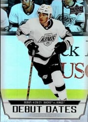 2022-23 Upper Deck Debut Dates Quinton Byfield #DD-9 card
