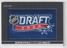 2024-25 O-Pee-Chee First Round Draft Patches Quinton Byfield #DP-13 card