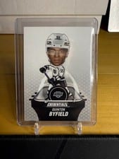 2024-25 Upper Deck Credentials Arena Giveaways - Bobbleheads Quinton Byfield #BH-QB card