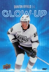 2025-26 Upper Deck Glow-Up Quinton Byfield #GU-29 card