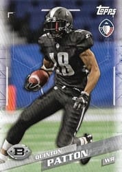 2019 Topps AAF Base Set Quinton Patton #4 card