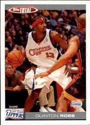 2004-05 Topps Total Base Set Quinton Ross #293 card