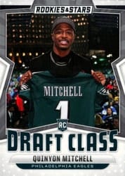 2024 Panini Rookies & Stars Draft Class Quinyon Mitchell #17 card