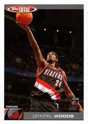2004-05 Topps Total Base Set Qyntel Woods #280 card