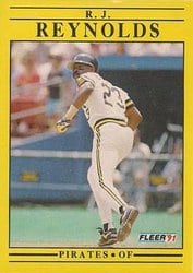 1991 Fleer Base Set R.J. Reynolds #48 card