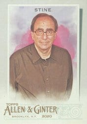 2020 Topps Allen & Ginter Base Set R.L. Stine #297 card