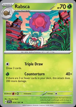 Surging Sparks Rabsca #14 card