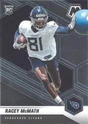 2021 Panini Mosaic Base Set Racey McMath #392 card
