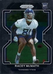 2021 Panini Prizm Base Set Racey McMath #409 card