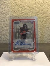2022 Panini Chronicles Playoff Momentum Rookies Autographs Rachaad White #PMR-38 card