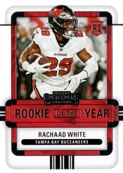 2022 Panini Contenders Rookie of the Year Contenders Rachaad White #ROY-RWH card
