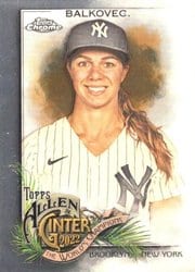 2022 Topps Allen & Ginter Chrome Base Set Rachel Balkovec #213 card