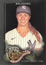2022 Topps Allen & Ginter X Base Set Rachel Balkovec #251 card