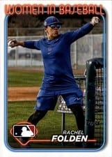 2024 Topps Women in Baseball Rachel Folden #WIB-5 card