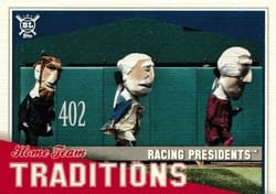 2021 Topps Big League Home Team Traditions Racing Presidents #HTT-3 card