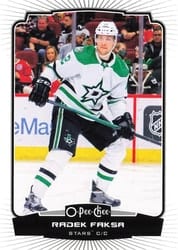 2022-23 O-Pee-Chee Base Set Radek Faksa #208 card