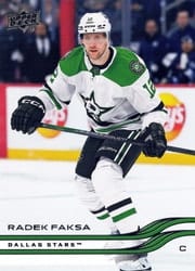 2025-26 Upper Deck Base Set Radek Faksa #541 card