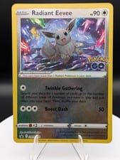 2019 SWSH Black Star Promos Radiant Eevee #SWSH230 card