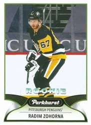 2021-22 Parkhurst Base Set Radim Zohorna #297 card