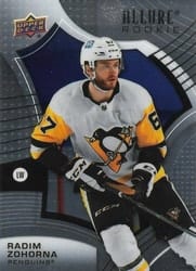2021-22 Upper Deck Allure Base Set Radim Zohorna #121 card