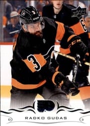 2018-19 Upper Deck Base Set Radko Gudas #386 card