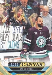2024-25 Upper Deck UD Canvas Radko Gudas #C205 card