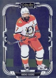 2025-26 O-Pee-Chee Platinum Base Set Radko Gudas #97 card