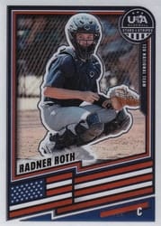 2026 Panini Stars & Stripes Prizm Base Set Radner Roth #122 card