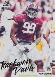 2020 Panini Luminance Base Set Raekwon Davis #154 card