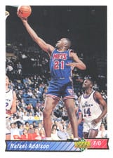 1992-93 Upper Deck Base Set Rafael Addison #260 card