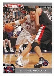 2004-05 Topps Total Base Set Rafael Araujo #316 card