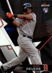 2018 Finest Base Set Rafael Devers #61 card