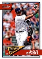 2018 Panini Chronicles Classics Rafael Devers #12 card