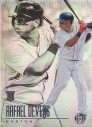 2018 Panini Chronicles Illusions Rafael Devers #11 card