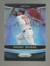 2018 Panini Chronicles Prizm Rafael Devers Holo #18 card