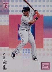 2018 Panini Chronicles Status Rafael Devers #3 card